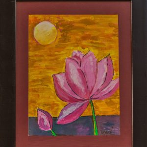 Art Gallery By Mani THE MORNING FLOWER 11.5 x 9.5